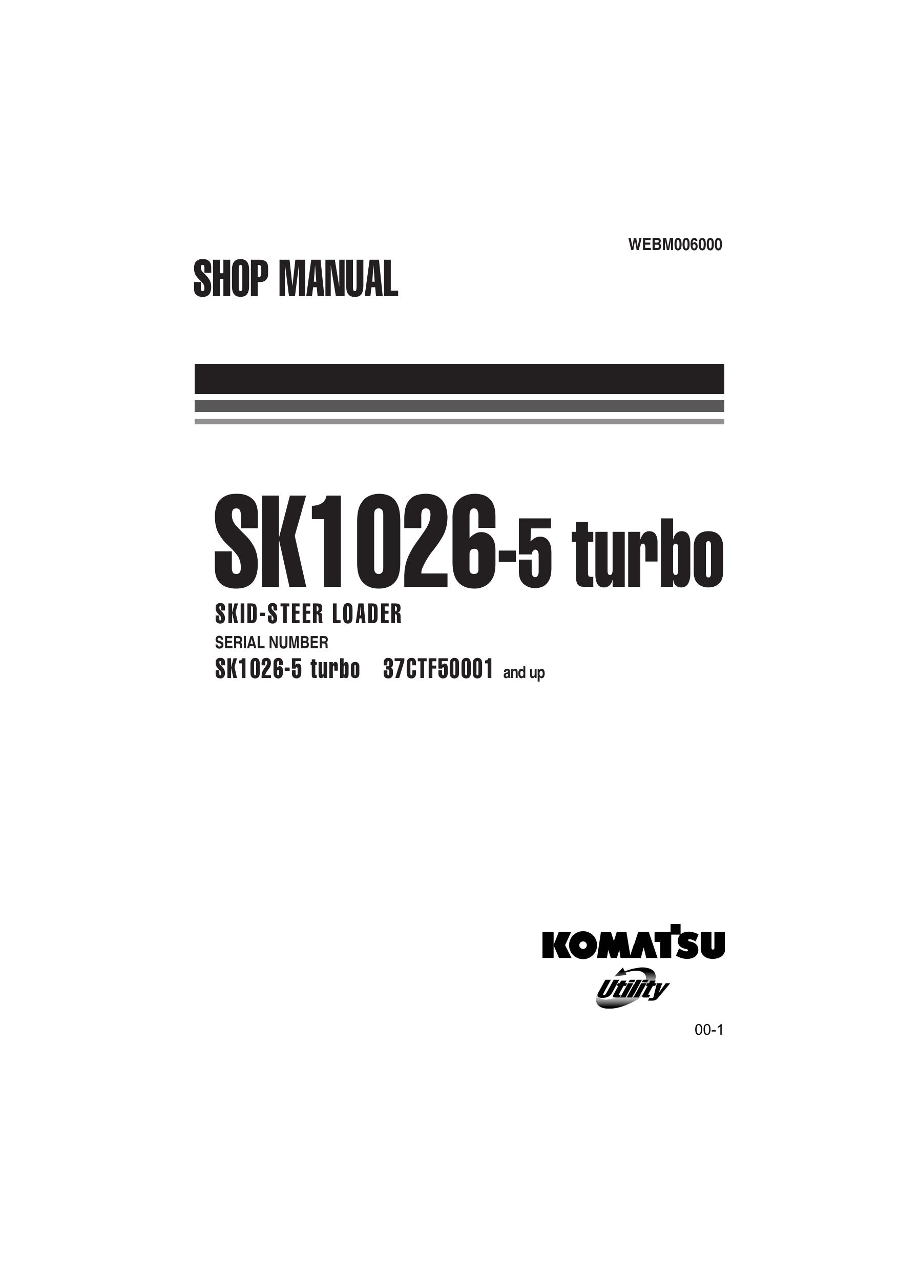 SK1026-5 TURBO Shop Manual